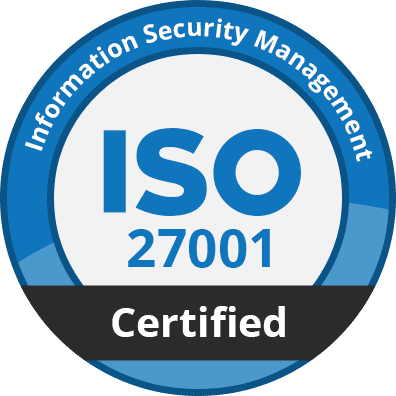 ISO 27001 Certified